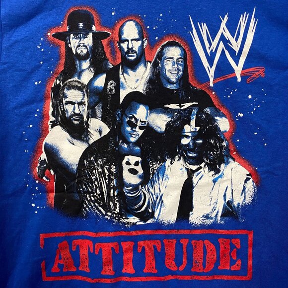 WWE Attitude Era  Graphic Design T-shirt Small - Picture 2 of 4